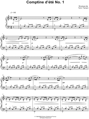 Comptine D'été No. 1