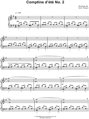 Comptine d'été No. 2