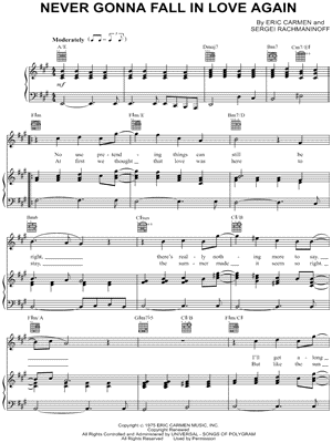 Never Gonna Fall In Love Again