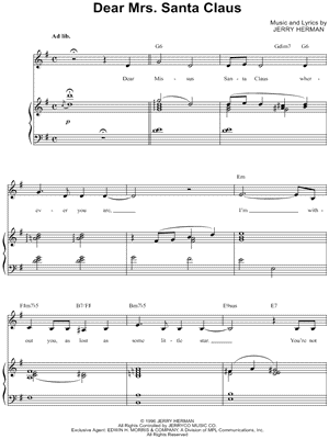 Dear Mrs. Santa Claus