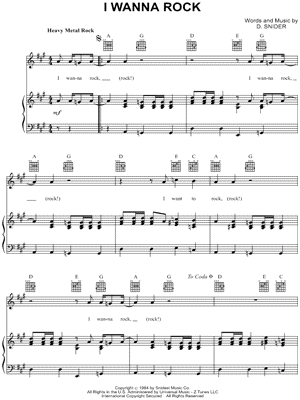 I Wanna Rock
