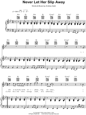 Never Let Her Slip Away