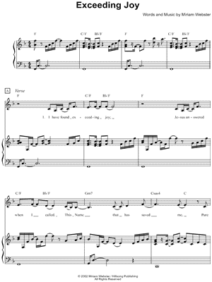 Exceeding Joy