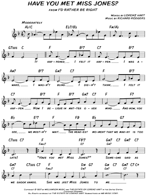 Have You Met Miss Jones?