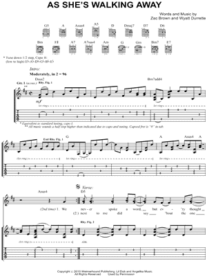 As She's Walking Away