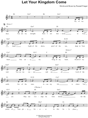 Let Your Kingdom Come