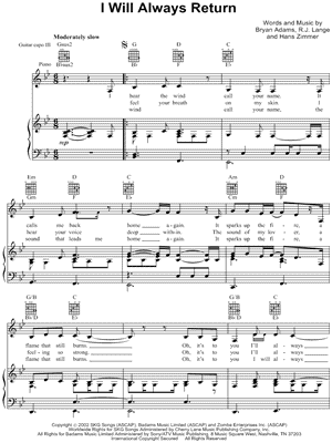 I Will Always Return