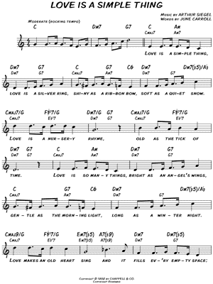 Love Is a Simple Thing