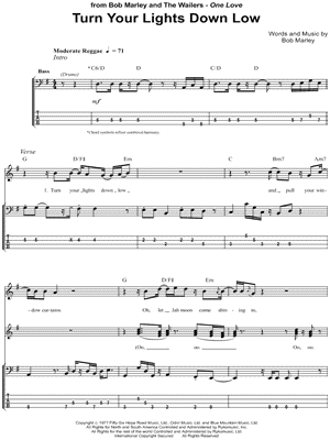 Turn Your Lights Down Low