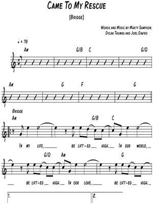 Came to My Rescue (Bridge)