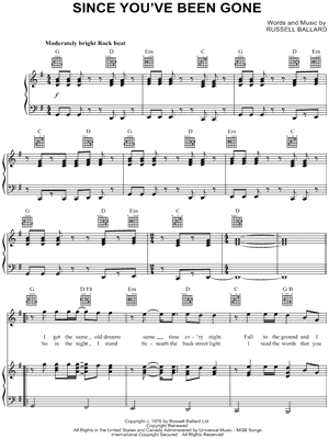 Since You've Been Gone