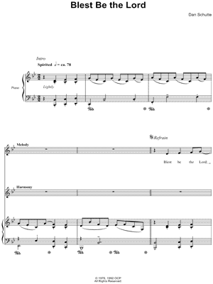Blest Be the Lord