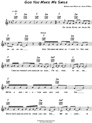 God You Make Me Smile