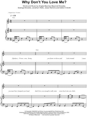 Why Don't You Love Me?