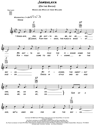 Jambalaya (On the Bayou)