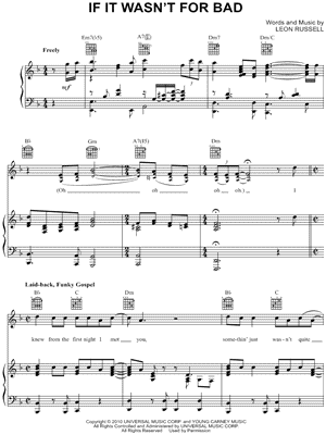 If It Wasn't for Bad