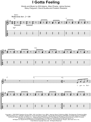 I Gotta Feeling