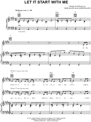 Let It Start With Me