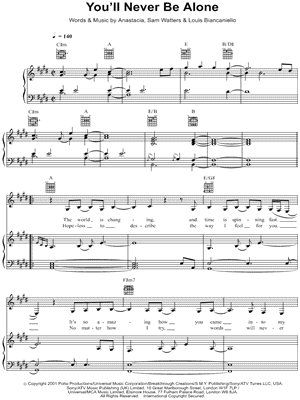 You'll Never Be Alone