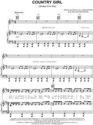 Country Girl (Shake It for Me)