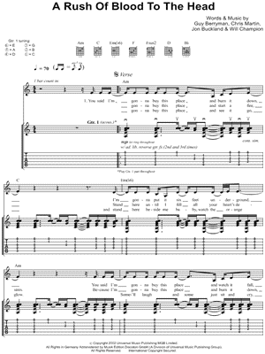 A Rush of Blood To the Head