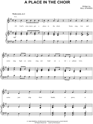 A Place In the Choir