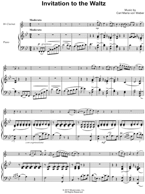 Invitation To the Waltz - Piano Accompaniment