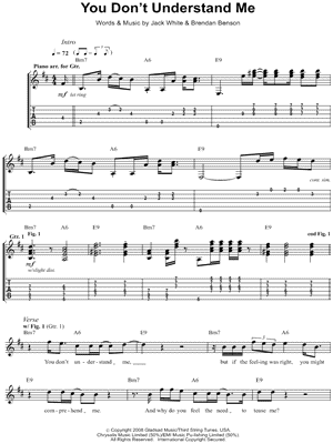 You Don't Understand Me