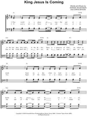 King Jesus Is Coming