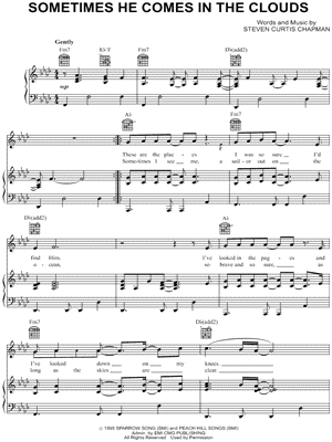 Sometimes He Comes In the Clouds