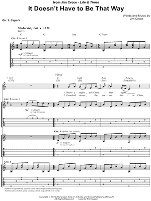 It Doesn't Have To Be That Way