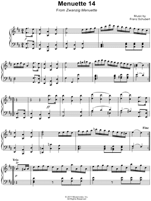 Menuett 14
