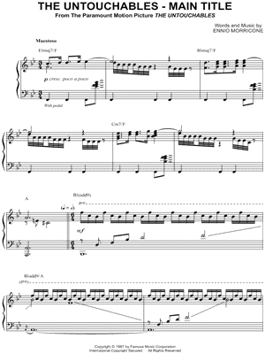 The Untouchables - Main Title