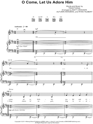 O Come, Let Us Adore Him