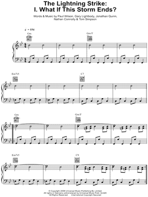 The Lightning Strike: I. What If This Storm Ends