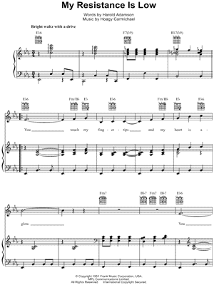 My Resistance Is Low