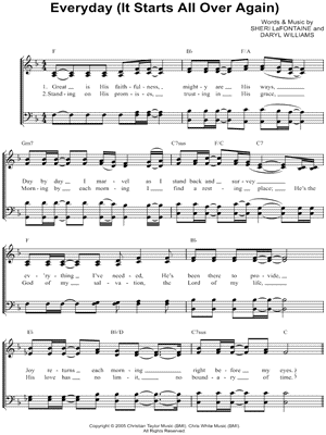 Everyday (It Starts All Over Again)