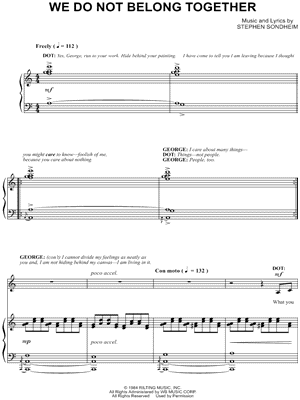 We Do Not Belong Together