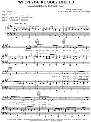 When You're Ugly Like Us