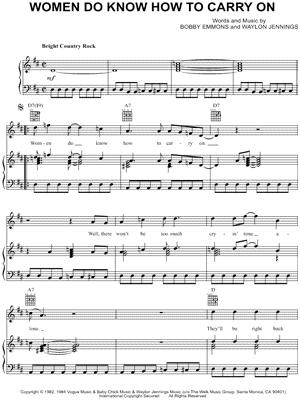 Women Do Know How To Carry On