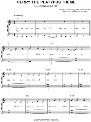 Perry the Platypus Theme
