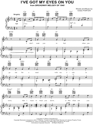 I've Got My Eyes on You