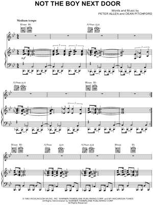 Not the Boy Next Door