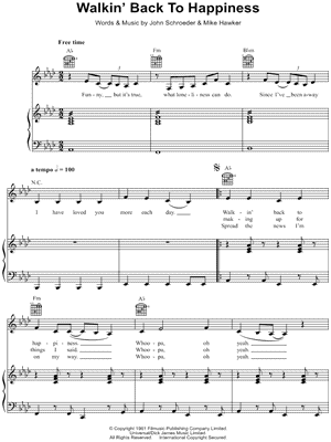 Walkin' Back To Happiness