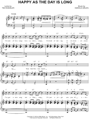 Happy As the Day Is Long