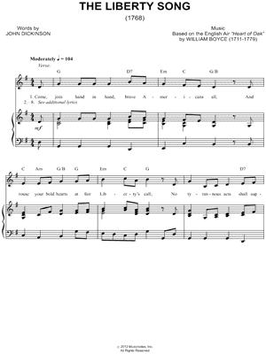 The Liberty Song
