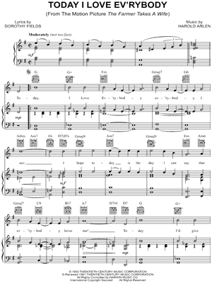 Today I Love Ev'rybody