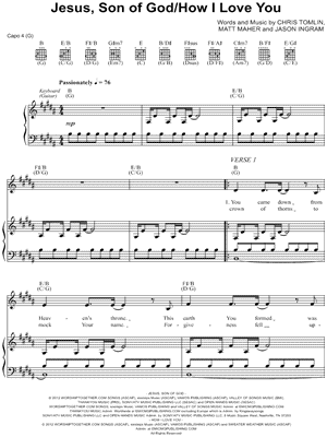 Jesus, Son of God / How I Love You