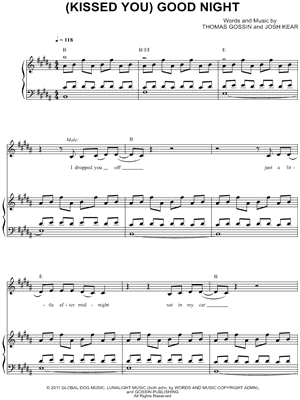 (Kissed You) Good Night