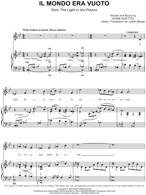 Il Mondo Era Vuoto